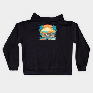 The Sunset Bike Kids Hoodie